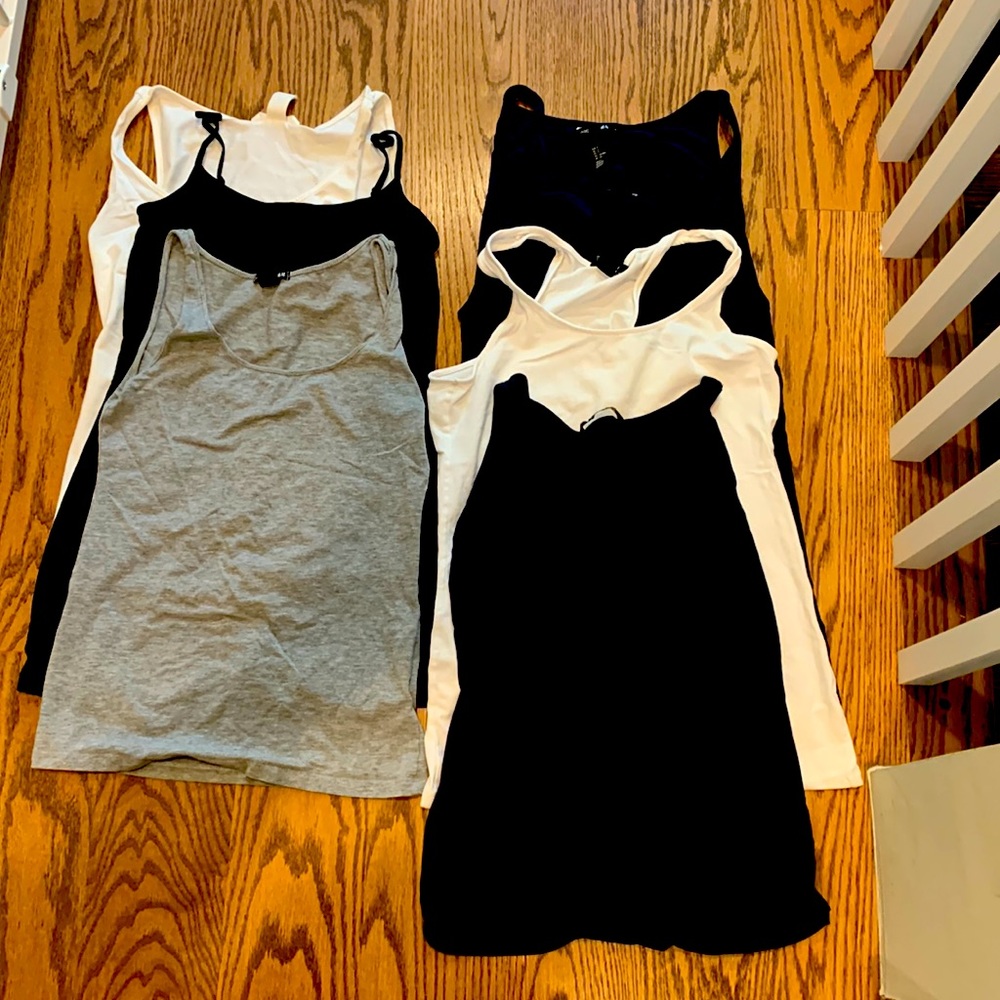 Lot of H&M tank tops